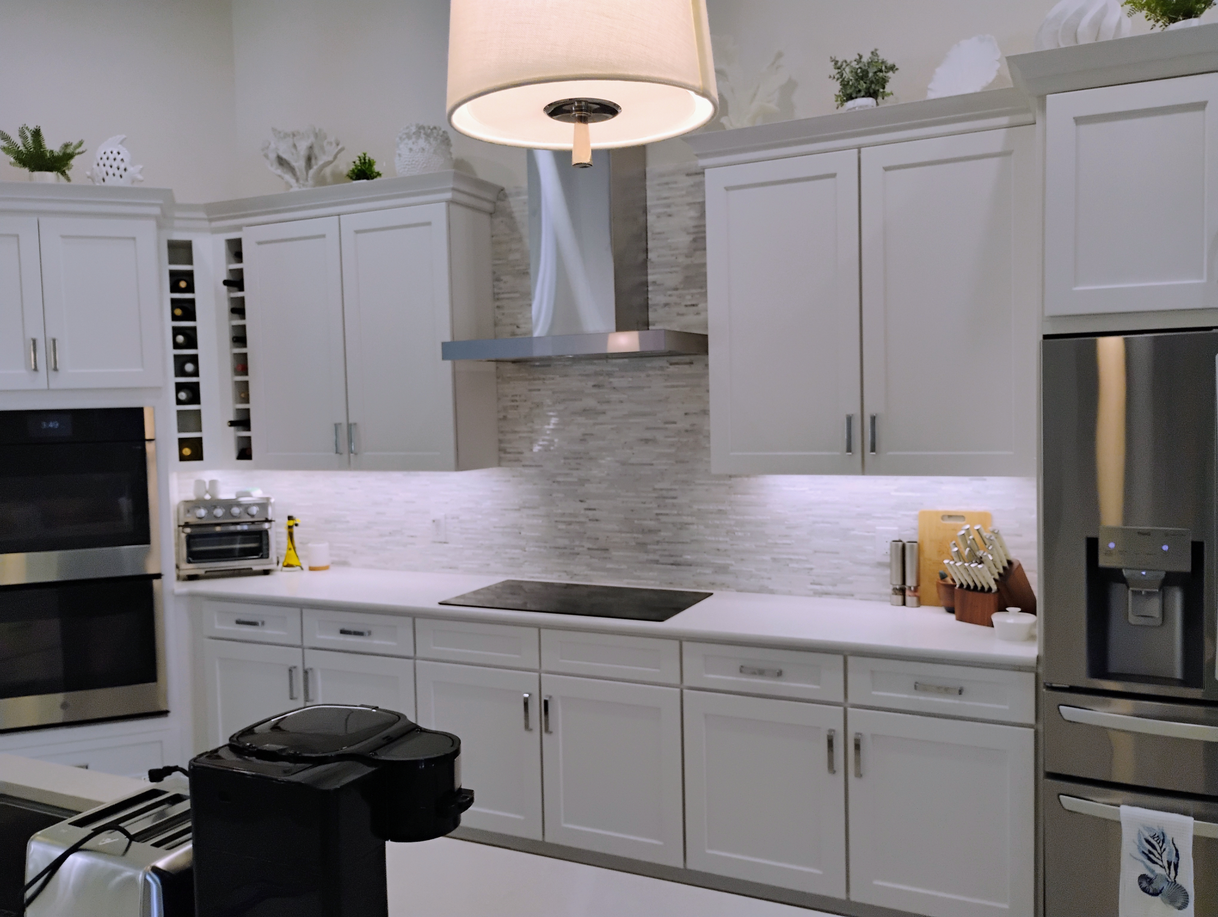 Tile backsplash 